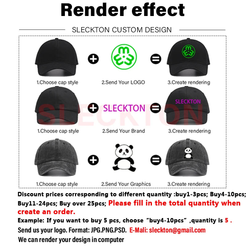 Custom Logo Embroidered Trucker Snapback Cap