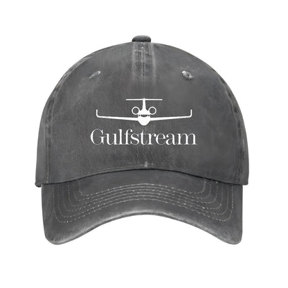 Gulfstream Logo Cotton Baseball Cap