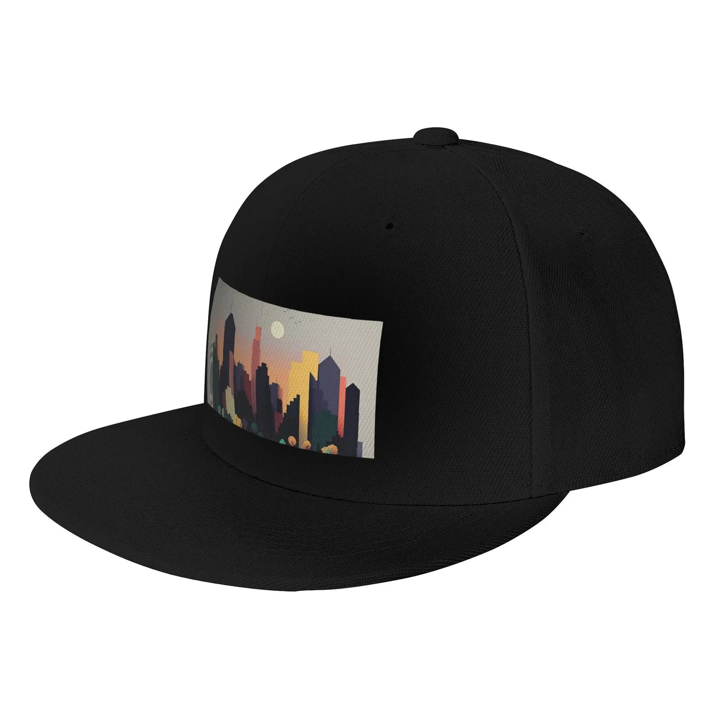 Fashion City Landscape Snapback Cap
