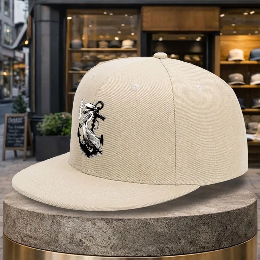 Pelican Anchor Snapback Cap