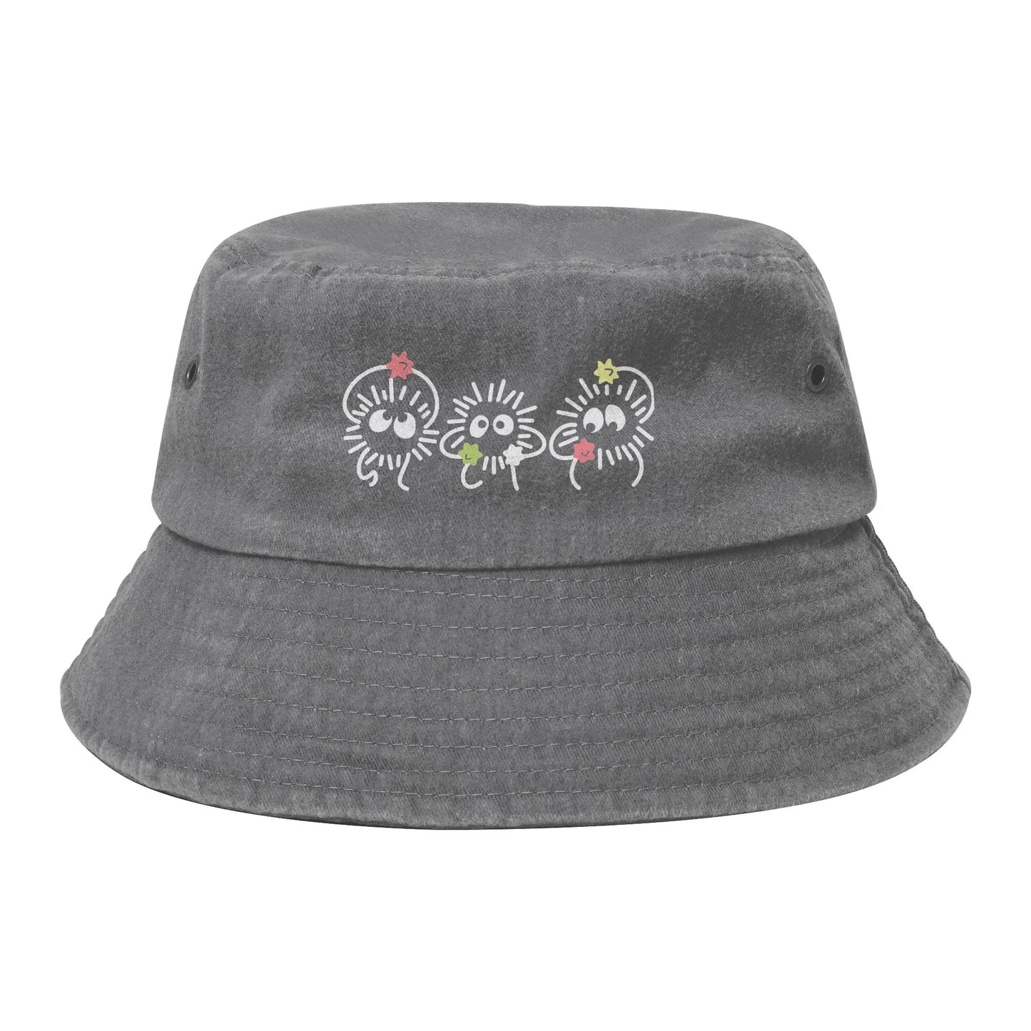Stylish Susuwatari Soot Sprites Bucket Hat