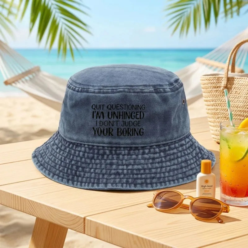 Latest Trend Solid Color Bucket Hat High Quality Breathable