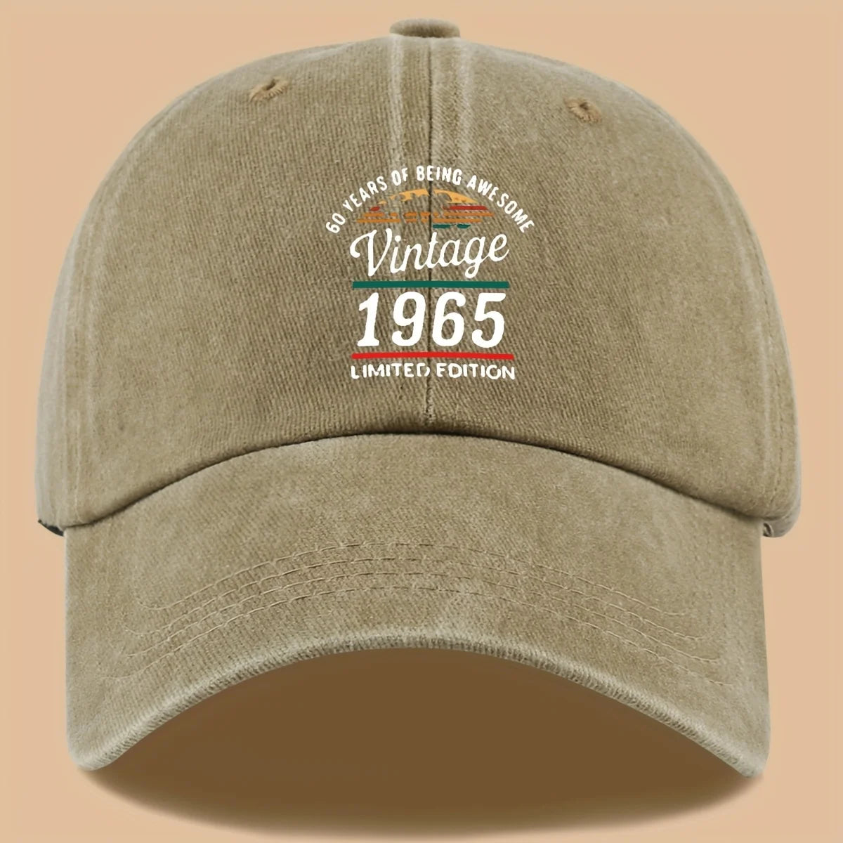 Vintage 1965 Limited Edition Baseball Cap