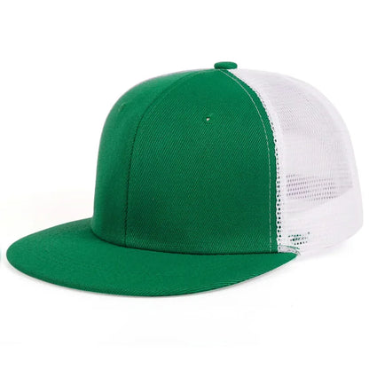 Unisex Minimalist Mesh Hip-Hop Snapback Cap
