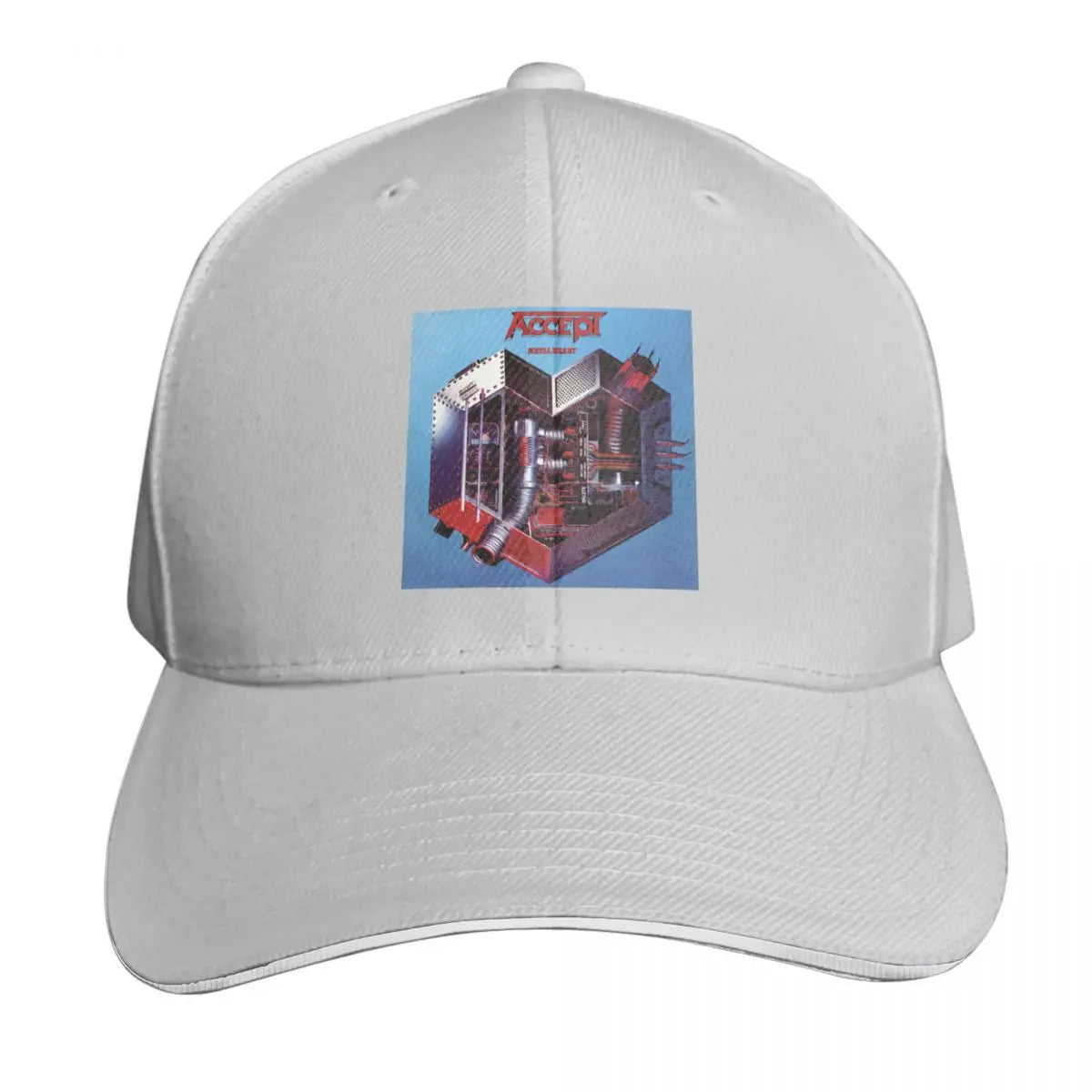 Accept Metal Heart Two-Tone Baseball Cap