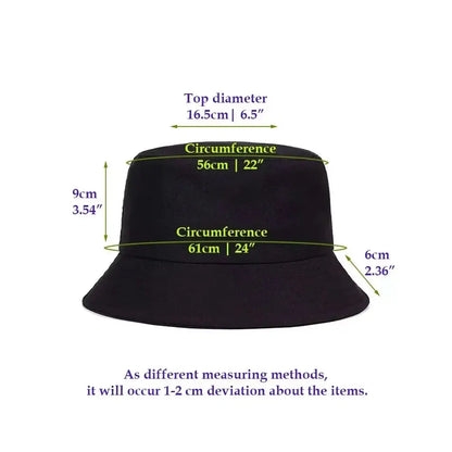 Bob Le Matin C’est Dur Funny Print Bucket Hat