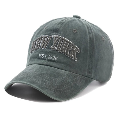 2026 New York Washed Cotton Cap For Men Women
