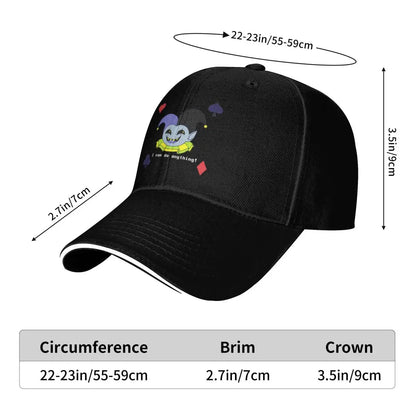 Deltarune Jevil Graphic Baseball Cap