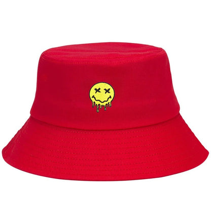 Graffiti Smiley Fashion Bucket Hat