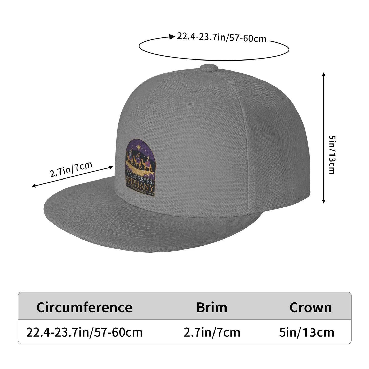 Three Kings Day Celebration Snapback Cap