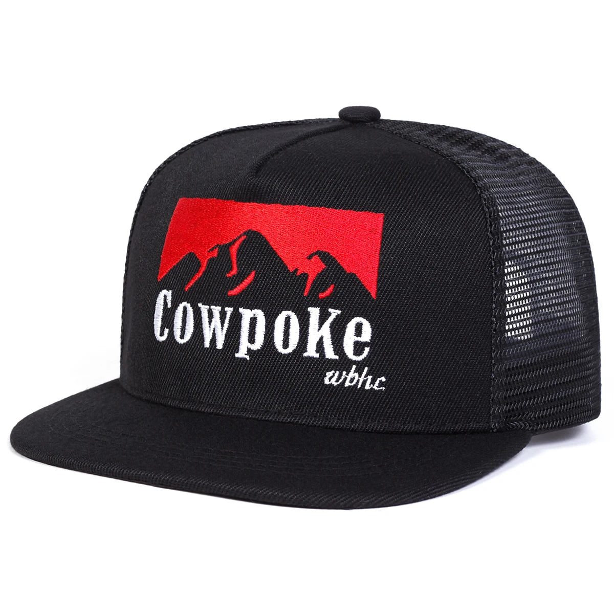 COWPOKE Embroidery Outdoor Snapback Cap