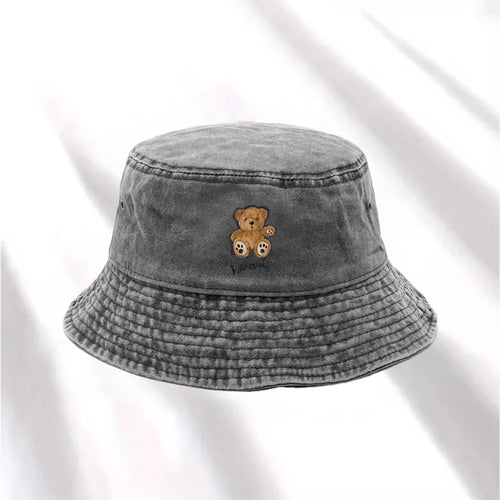 This Hat Featuring A "Bear" Design