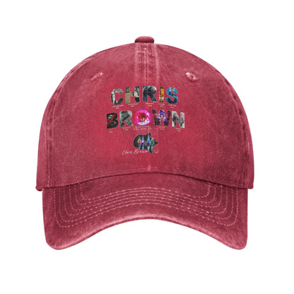 Chris Washed Casual Baseball Cap