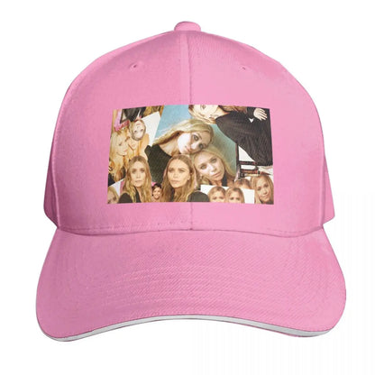 Twins Vintage Retro Embroidered Baseball Cap
