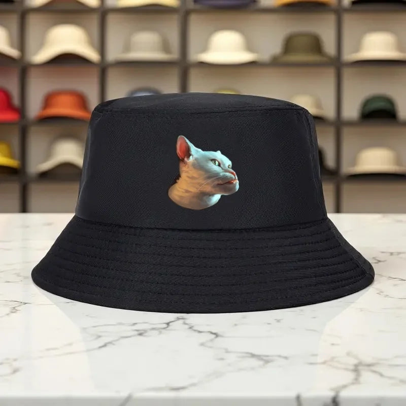A Unisex Printed Bucket Hat