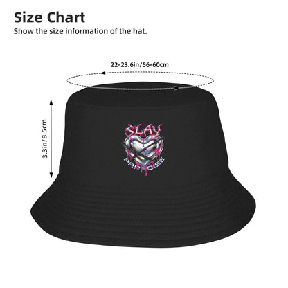 Pink Slayyyter Harajuku Graphic Summer Bucket Hat