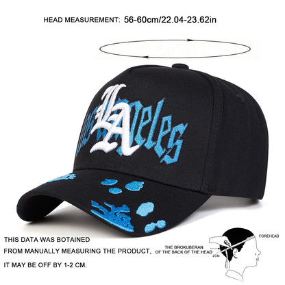 Unisex Gothic LA Los Angeles Embroidered Baseball Cap