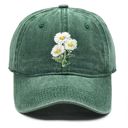 Adjustable Summer Cap For Women Men Flower Baseball Cap