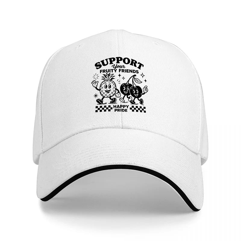 Support Your Fruit Friends Baseball Cap