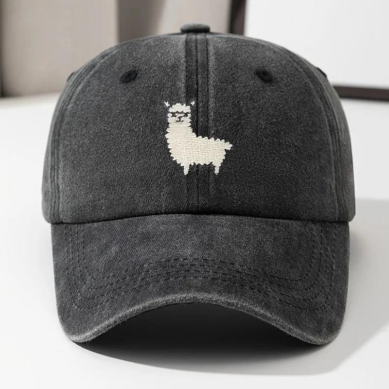 Cute Sheep Pattern Baseball Hat For Men And Women