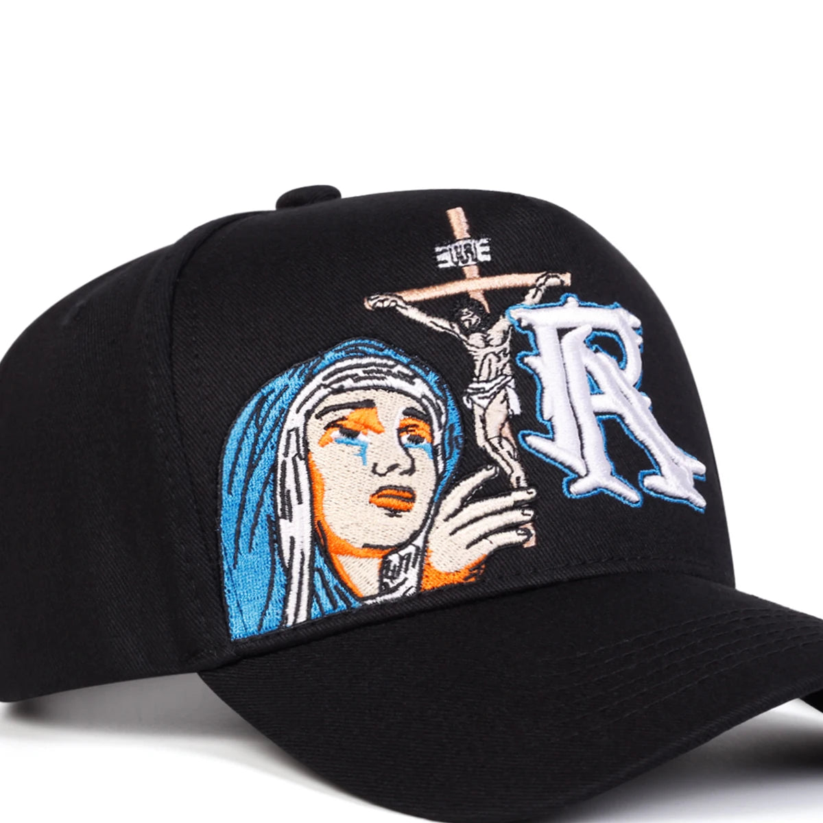 Unisex R Prayer Embroidery Baseball Caps Spring Autumn Outdoor