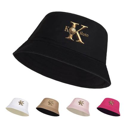MLFO K Luxury Texture Bucket Hat