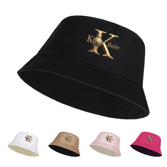 MLFO K Luxury Texture Bucket Hat