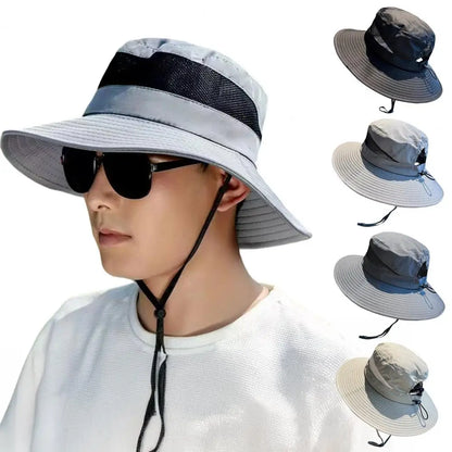 Foldable Quick-Dry UV Protection Bucket Hat