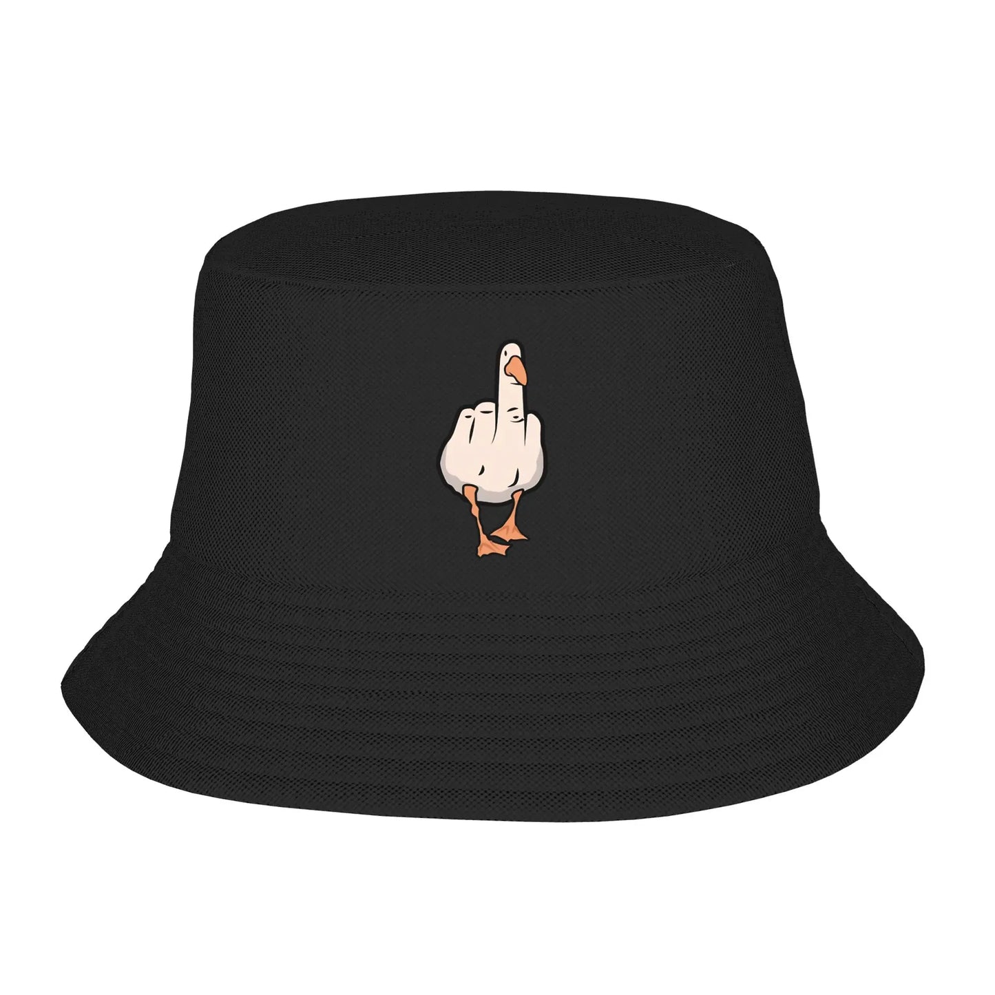 Finger Duck Bucket Hat Duck You Street Style Fisherman Caps