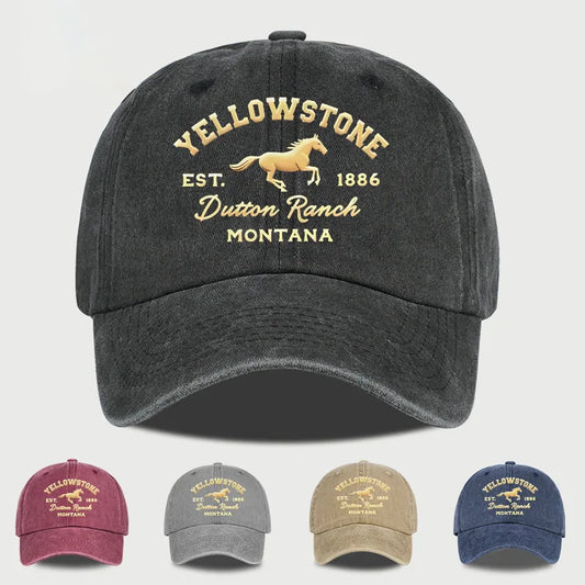 Yellowstone Horse Print Baseball Cap