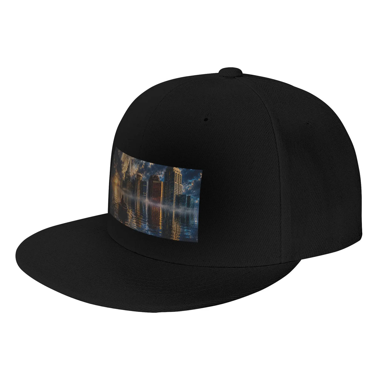 Last City Fantasy Art Travel Snapback Cap