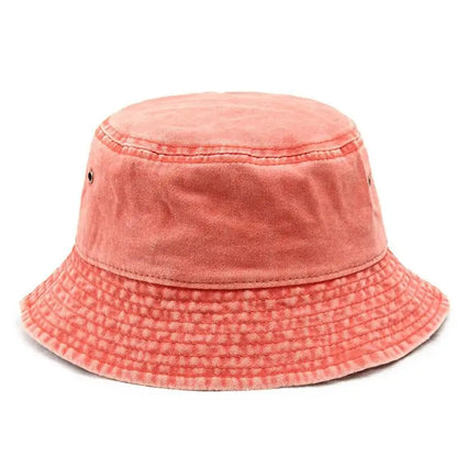 Vintage Washed Denim Bucket Hat