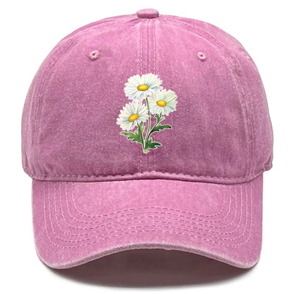 Adjustable Summer Cap For Women Men Flower Baseball Cap