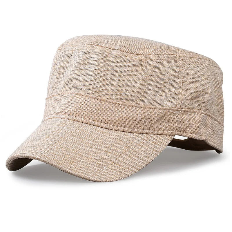 Oversize XXL Faux Linen Men Women Baseball Cap Size 56-59cm 60-65cm