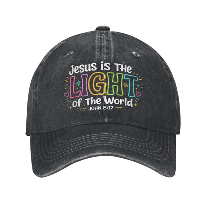 Jesus Is The Light Of The World Baseball Cap