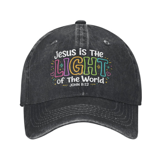 Jesus Is The Light Of The World Baseball Cap