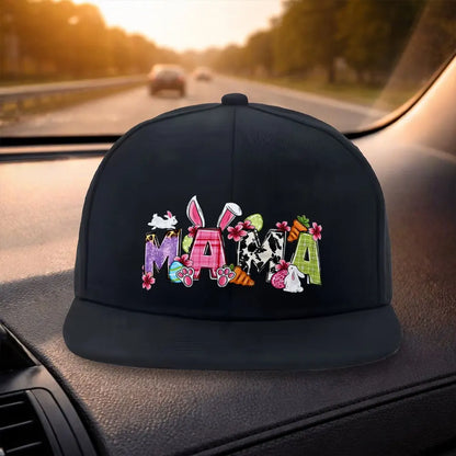 Easter Egg Mama Snapback Cap Style