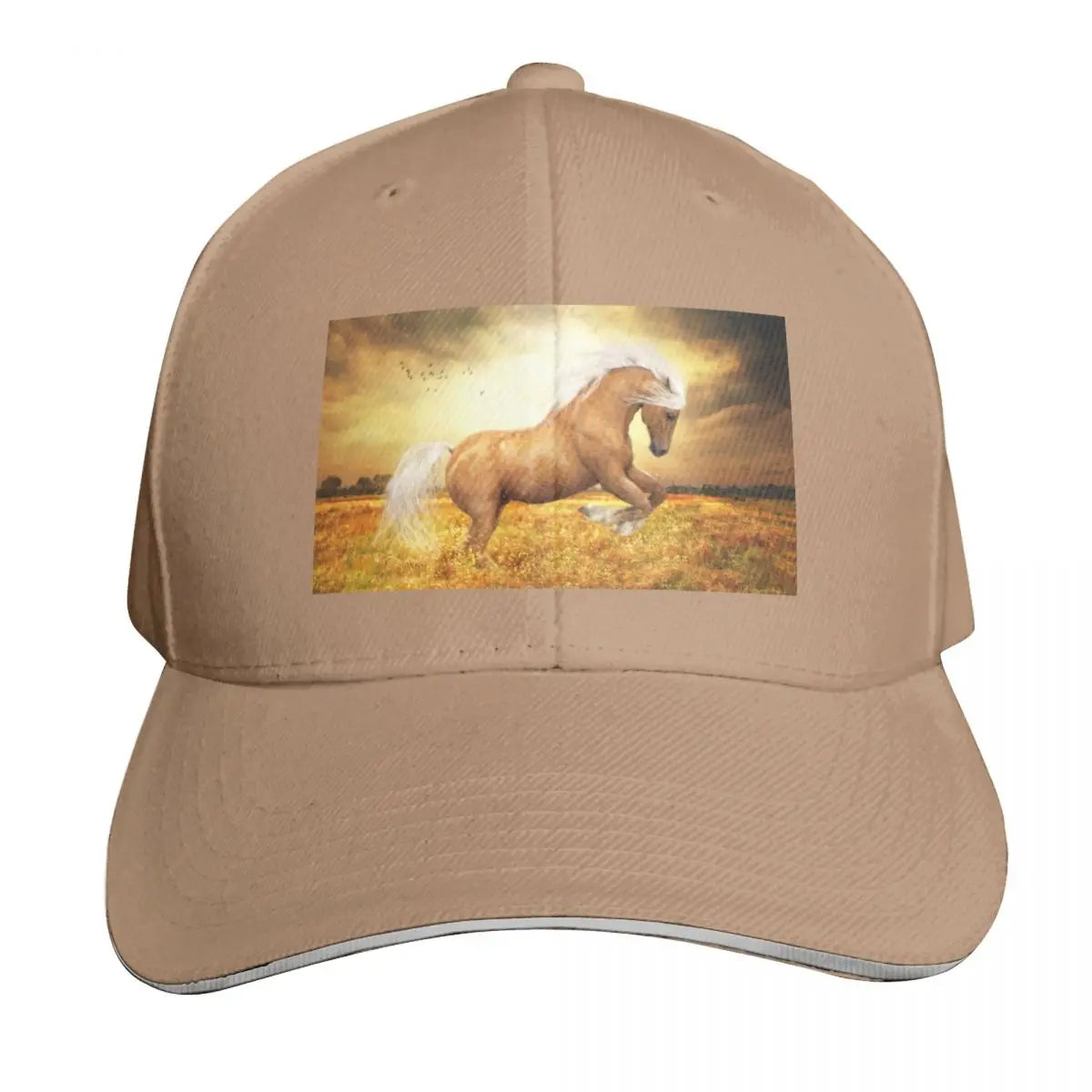 Palomino Horse Sundance Western Baseball Cap