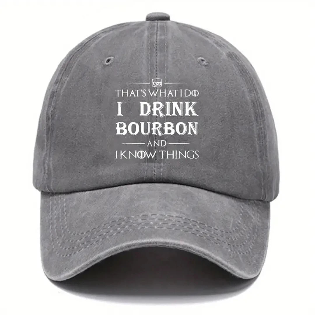 Bourbon Whiskey Vintage Baseball Cap