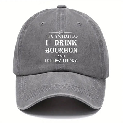 Bourbon Whiskey Vintage Baseball Cap