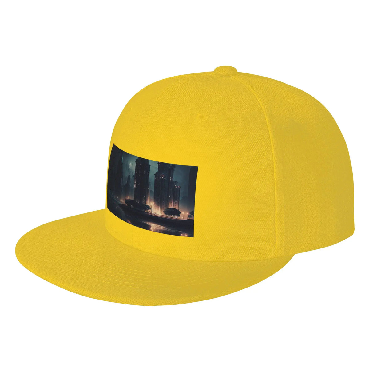 Night City Fashion Visor Snapback Cap