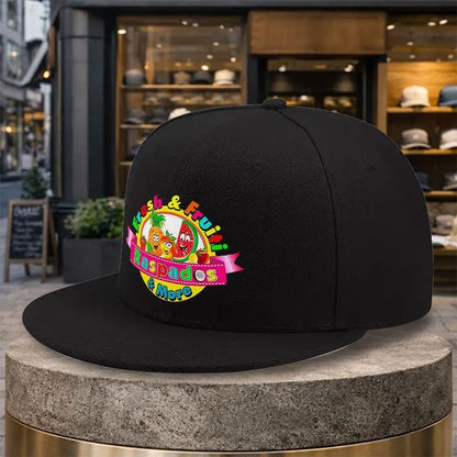 Fresh Raspados Fruit Graphic Hip Hop Snapback Cap