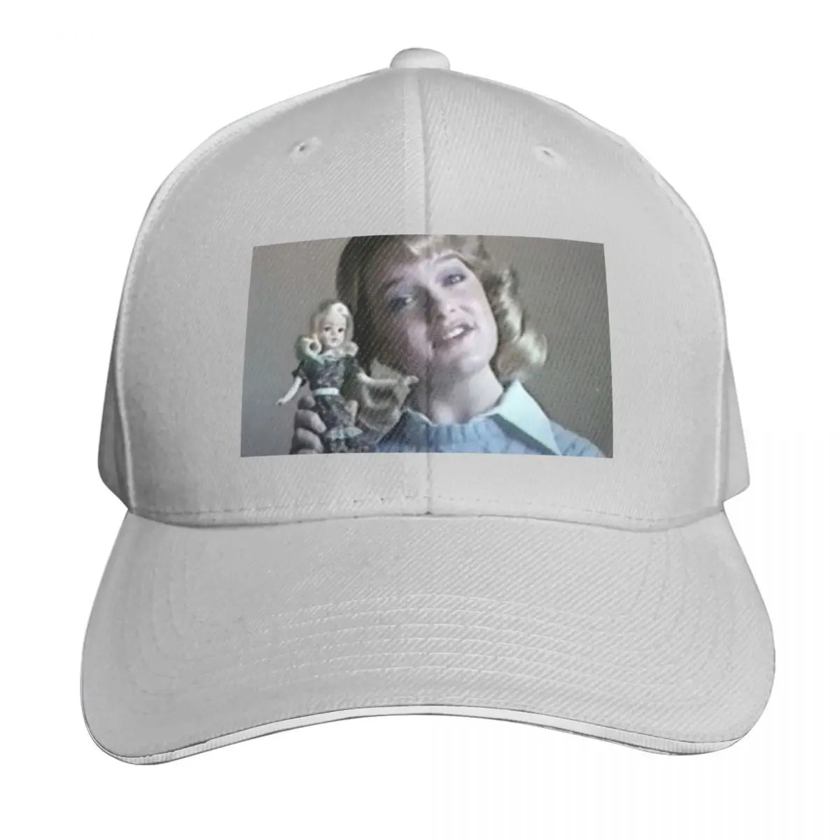 Susan Olsen And Cindy Doll Graphic Baseball Cap