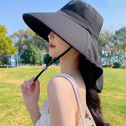 New Wide Brim Bucket Hat Summer