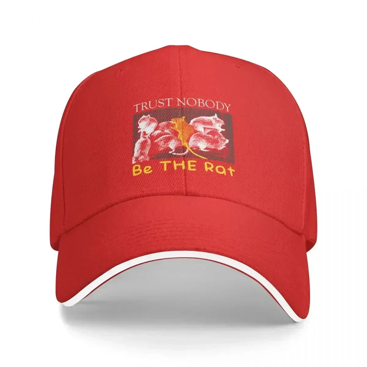 Trust Nobody Be The Rat Baseball Cap