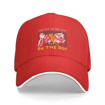 Trust Nobody Be The Rat Baseball Cap