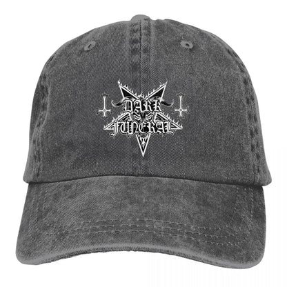 Dark Funeral Baphomet Washed Baseball Cap