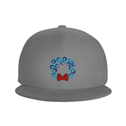 Winter Holiday Wreath Snapback Cap