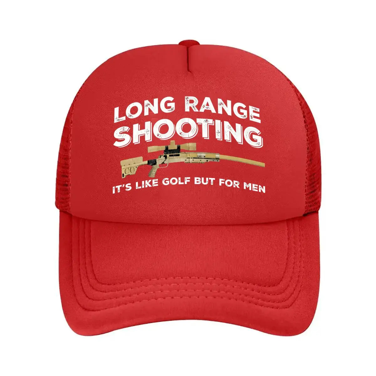 Long Range Shooting Mesh Baseball Cap