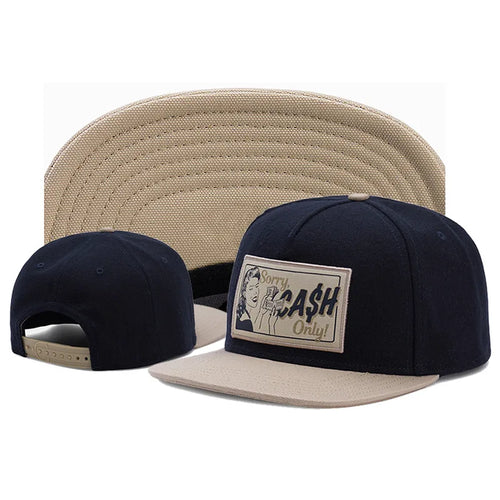 FASTBALL CASH Embroidered Hip-Hop Snapback Cap